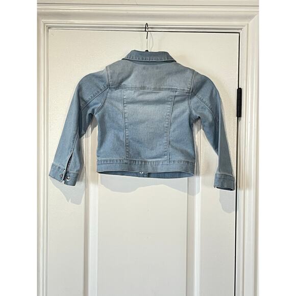 Squeeze Girls Faded Jean Jacket Size 6 - Picture 3 of 7